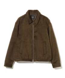 シャギー ジップアップ ブルゾン