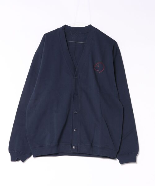 Minali(ミナリ)の「【Minali】Cotton Cardigan(カーディガン/ボレロ・レディース・グレー/ネイビー・X-LARGE)」の1枚目の写真
