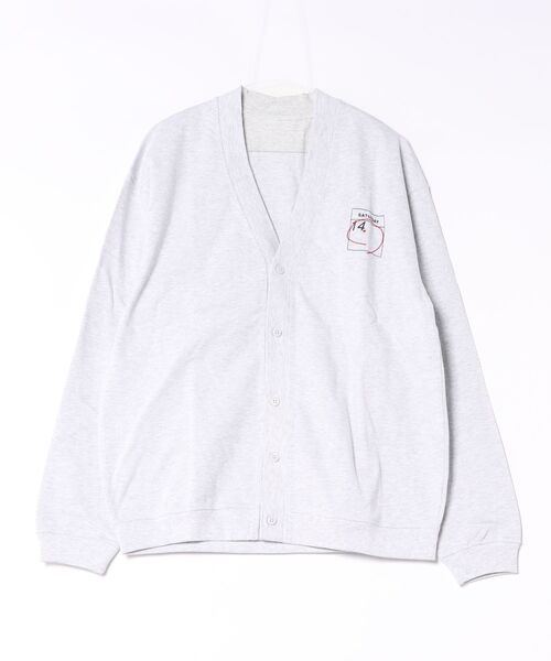 Minali(ミナリ)の「【Minali】Cotton Cardigan(カーディガン/ボレロ・レディース・グレー/ネイビー・X-LARGE)」の2枚目の写真