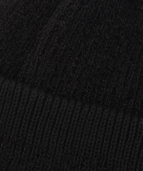 417 EDIFICE（フォーワンセブンエディフィス）の「RACAL / ラカル 417別注 Reversible Short Knit Cap（キャップ・メンズ・チャコールグレー/ブラック/ベージュ/ネイビー/ブラウン・FREE）」の8枚目の写真