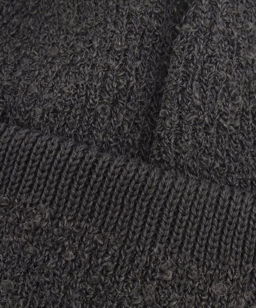 417 EDIFICE（フォーワンセブンエディフィス）の「RACAL / ラカル 417別注 Reversible Short Knit Cap（キャップ・メンズ・チャコールグレー/ブラック/ベージュ/ネイビー/ブラウン・FREE）」の9枚目の写真