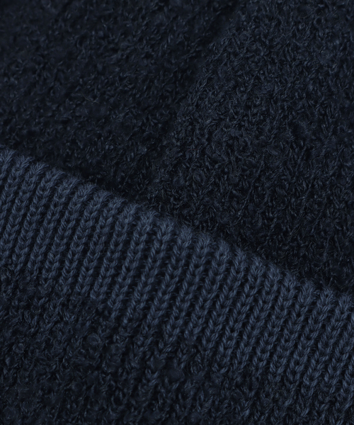 417 EDIFICE（フォーワンセブンエディフィス）の「RACAL / ラカル 417別注 Reversible Short Knit Cap（キャップ・メンズ・チャコールグレー/ブラック/ベージュ/ネイビー/ブラウン・FREE）」の12枚目の写真