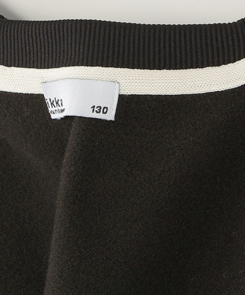 ikka（イッカ）の「ワッフルモール裏起毛コンビトレーナー（120~160cm）（スウェット・キッズ・セージグリーン/チャコール・160/150/140/130/120）」の11枚目の写真
