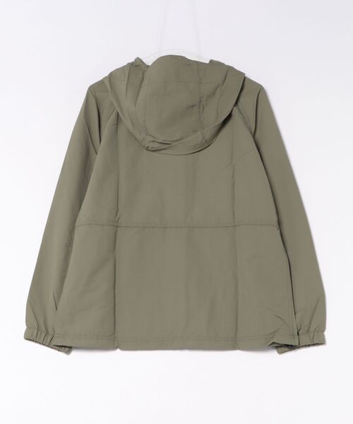 L.L.Bean(エルエルビーン)の「マウンテン・クラシック・フルジップ・ジャケット 米国フィット・プチ(ナイロンジャケット・レディース・オリーブドラブ/アイボリー・LARGE/MEDIUM/SMALL/X-SMALL)」の4枚目の写真