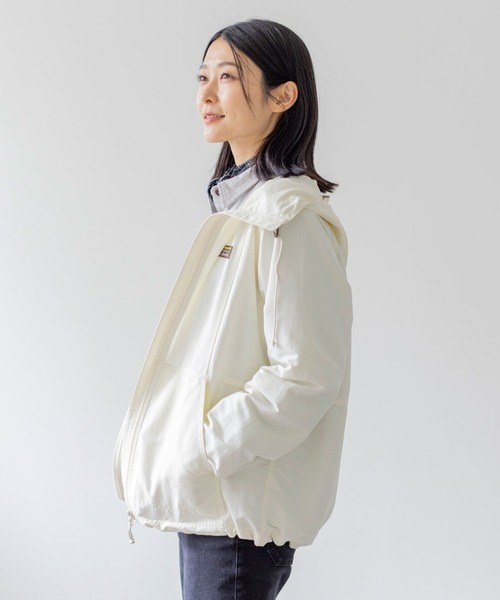 L.L.Bean(エルエルビーン)の「マウンテン・クラシック・フルジップ・ジャケット 米国フィット・プチ(ナイロンジャケット・レディース・オリーブドラブ/アイボリー・LARGE/MEDIUM/SMALL/X-SMALL)」の9枚目の写真