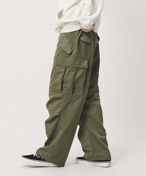 California General Store（California General Store）の「＜CGS.＞ナイロン ツイル カーゴ パンツ（その他パンツ・メンズ・オリーブ/ネイビー・S/M/L）」の4枚目の写真