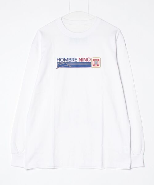 FIGURE（フィギュア）の「L/S PRINT TEE (PUAKO SHOP) HN0262-CT0006（Tシャツ/カットソー・メンズ・ホワイト/ブラック・LARGE/MEDIUM）」の2枚目の写真