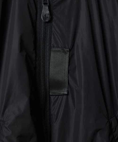 NUMBER (N)INE（ナンバーナイン）の「NYLON MA-1 JACKET / 撥水 ナイロン 中綿 MA-1 ジャケット（MA-1・メンズ・ブラック系/オリーブ/ブラック・2/3/4）」の6枚目の写真