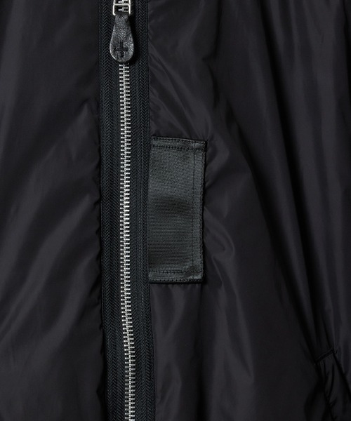 NUMBER (N)INE（ナンバーナイン）の「NYLON MA-1 JACKET / 撥水 ナイロン 中綿 MA-1 ジャケット（MA-1・メンズ・ブラック系/オリーブ/ブラック・2/3/4）」の16枚目の写真