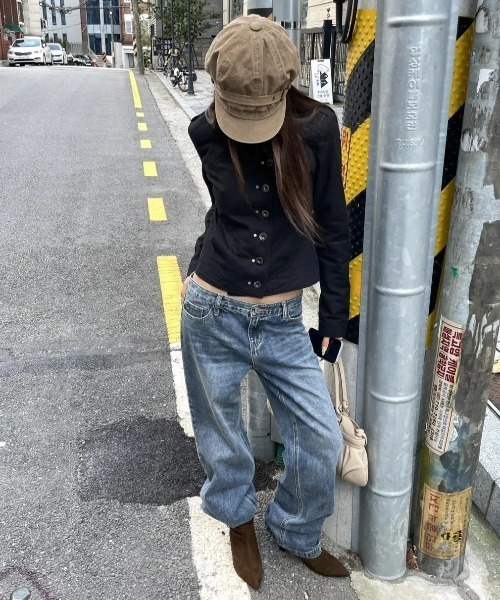 BLACKUP（ブラックアップ）の「[MADE] レサダイアゴナルコットンジャケット（その他アウター・レディース・カーキ/ブラック・MEDIUM/SMALL）」の3枚目の写真