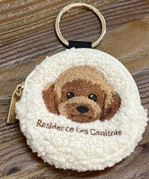 cepo（セポ）の「【WEB限定】アニマル刺繍ボアミニポーチ / バッグチャーム（ポーチ）」