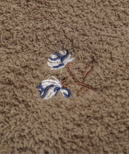 La-gemme(ラジェム)の「小花刺繍 ニットカーディガン/羽織り/大人かわいい(カーディガン/ボレロ・レディース・ブラック/オフホワイト/ブラウン・フリー)」の21枚目の写真