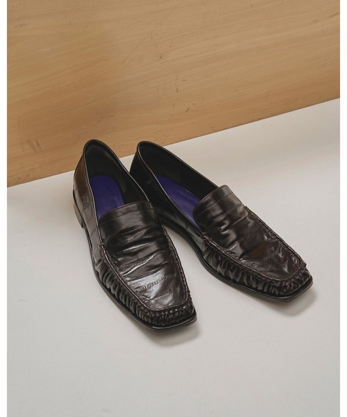 TODAYFUL（トゥデイフル）の「Squaretoe Gather Loafers 12521007（その他シューズ・レディース・ブラウン・38）」の9枚目の写真