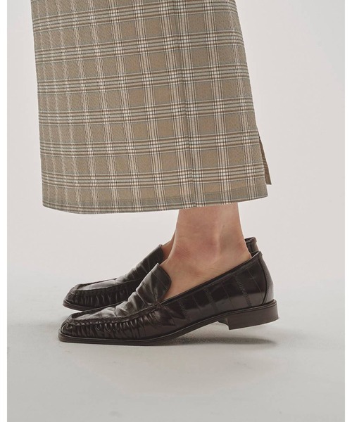 TODAYFUL（トゥデイフル）の「Squaretoe Gather Loafers 12521007（その他シューズ・レディース・ブラウン・38）」の6枚目の写真