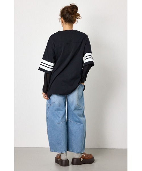 RODEO CROWNS WIDE BOWL(ロデオクラウンズワイドボウル)の「ビッグポケットバルーンデニム(デニムパンツ・レディース・ワンウォッシュ/ブルー系その他/ブルー・MEDIUM/SMALL)」の10枚目の写真