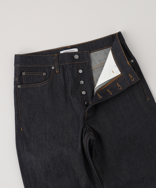 NO MAINTENANCE(ノーメンテナンス)の「NO MAINTENANCE / ノーメンテナンス HAZE DENIM(デニムパンツ・メンズ・ネイビー・30/32/28)」の4枚目の写真