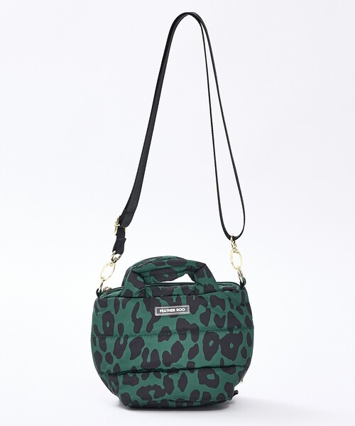 ROOTOTE(ルートート)の「【ROOTOTE/ルートート】FE babyroo レパード-A / ベビールー /ショルダーベルト付き 2WAY仕様/ユニセックス(ショルダーバッグ・メンズ・ブラウン/カーキ・フリー)」の3枚目の写真