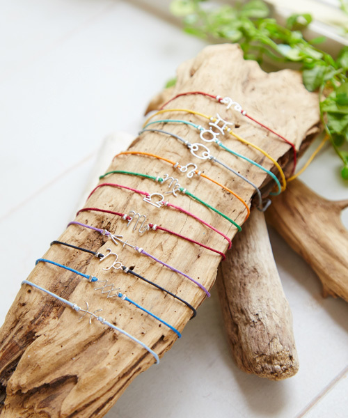 チャイハネ（チャイハネ）の「【チャイハネ】HAPPY HOROSCOPE 12星座ブレスレット（ブレスレット・レディース・レッド/ブルー/ターコイズブルー/イエロー/ブラック/グレー/オレンジ/グリーン/ピンク/ライトブルー/パープル/ボルドー・FREE）」の14枚目の写真