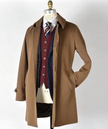 SHIPS | SD: Loro Piana 【STORM SYSTEM】 ドスキン ソリッド■(ステンカラーコート)