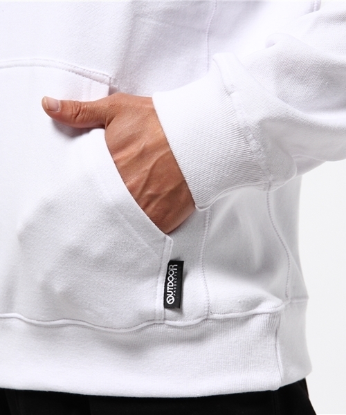 OUTDOOR PRODUCTS APPAREL（アウトドアプロダクツアパレル）の「ﾋﾟｽﾑｼﾞﾌﾟﾙﾊﾟｰｶｰ（パーカー・メンズ・グレー/ダークグリーン/ネイビー/ブラック/ホワイト・LARGE/X-LARGE/MEDIUM）」の9枚目の写真