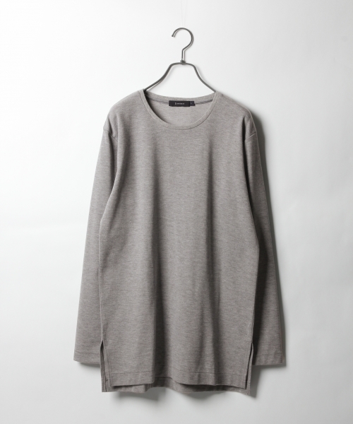 RAGEBLUE(レイジブルー)の「<トレンドのロング丈>TRPUロングカットソー/748208(Tシャツ/カットソー・メンズ・ホワイト/ブラック/グレー/ブルー・SMALL/LARGE/MEDIUM)」の16枚目の写真