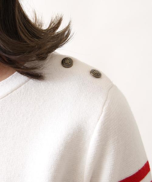 coen(コーエン)の「ミラノリブボーダーニット(ニット/セーター・レディース・レッド/ネイビー・LARGE/MEDIUM)」の10枚目の写真