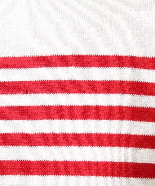 coen(コーエン)の「ミラノリブボーダーニット(ニット/セーター・レディース・レッド/ネイビー・LARGE/MEDIUM)」の11枚目の写真
