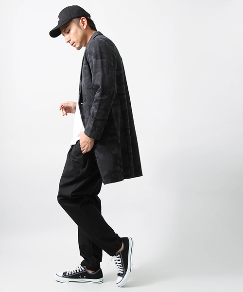 WEGO(ウィゴー)の「WEGO/ポンチチェスターコート(チェスターコート・メンズ・杢グレー/ブラック/その他1・LARGE/MEDIUM)」の14枚目の写真