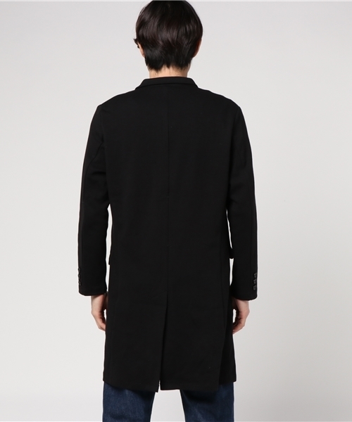 WEGO(ウィゴー)の「WEGO/ポンチチェスターコート(チェスターコート・メンズ・杢グレー/ブラック/その他1・LARGE/MEDIUM)」の5枚目の写真