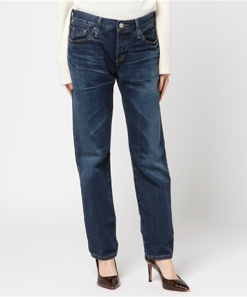 501(R)T(ゴーマルイチティー)の「501(R) CT カスタムテーパードジーンズ ダークインディゴブルー FOR WOMEN ROUTE INDIGO/12oz(デニムパンツ・レディース・ダークインディゴブルー・27inch/26inch/29inch/28inch/24inch/25inch/23inch)」の16枚目の写真