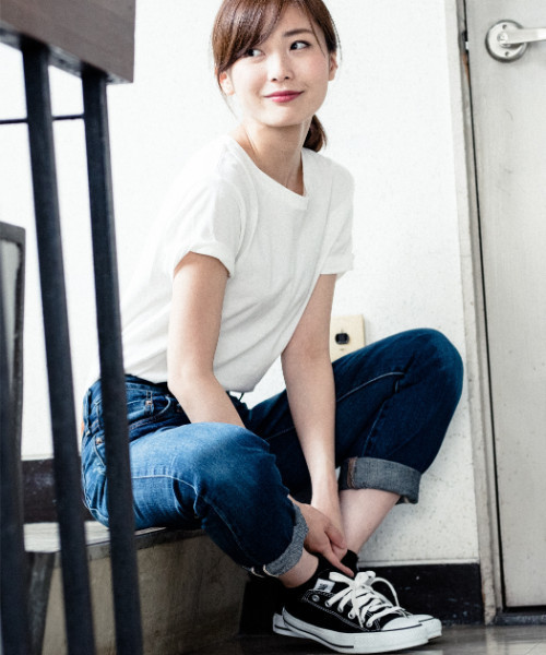 501(R)T(ゴーマルイチティー)の「501(R) CT カスタムテーパードジーンズ ダークインディゴブルー FOR WOMEN ROUTE INDIGO/12oz(デニムパンツ・レディース・ダークインディゴブルー・27inch/26inch/29inch/28inch/24inch/25inch/23inch)」の19枚目の写真