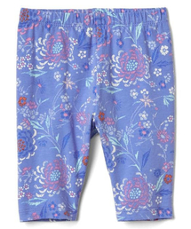 GAP | フローラル ストレッチジャージ 5分丈レギンス(レギンス/スパッツ)