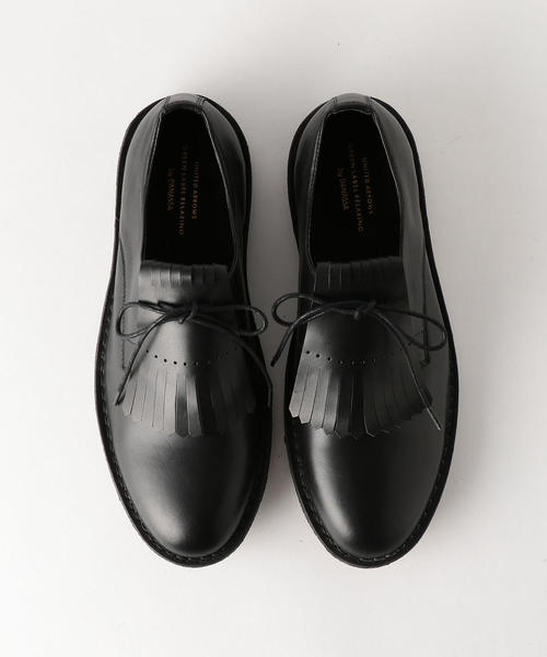 DANASSA（ダナッサ）の「別注 [ダナッサ] SC DANASSA GLR レザーシューズ P/KLT / プレーントゥシューズ（その他シューズ・メンズ・ブラック/ダークブラウン・43/40/42/41）」の8枚目の写真