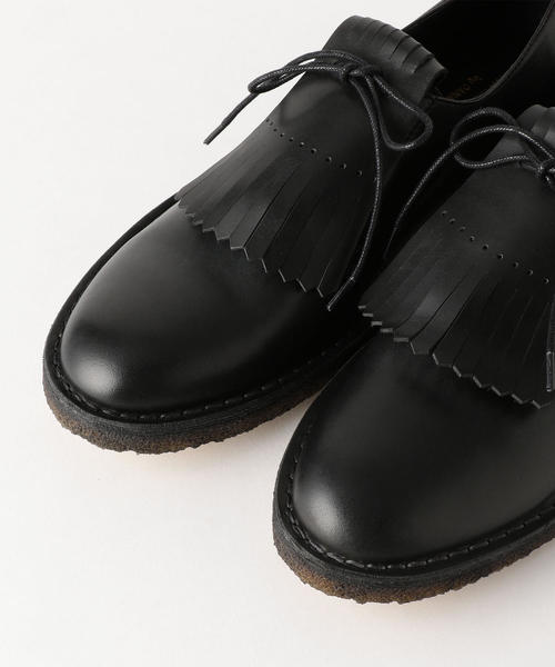 DANASSA（ダナッサ）の「別注 [ダナッサ] SC DANASSA GLR レザーシューズ P/KLT / プレーントゥシューズ（その他シューズ・メンズ・ブラック/ダークブラウン・43/40/42/41）」の4枚目の写真