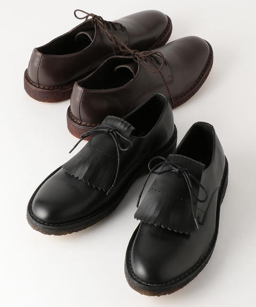 DANASSA（ダナッサ）の「別注 [ダナッサ] SC DANASSA GLR レザーシューズ P/KLT / プレーントゥシューズ（その他シューズ・メンズ・ブラック/ダークブラウン・43/40/42/41）」の10枚目の写真