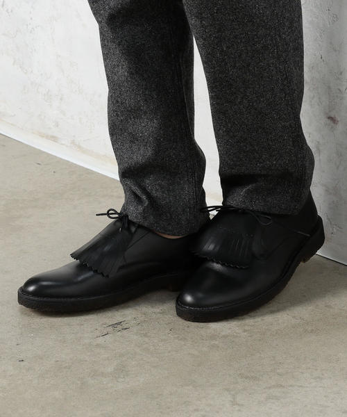 DANASSA（ダナッサ）の「別注 [ダナッサ] SC DANASSA GLR レザーシューズ P/KLT / プレーントゥシューズ（その他シューズ・メンズ・ブラック/ダークブラウン・43/40/42/41）」の9枚目の写真