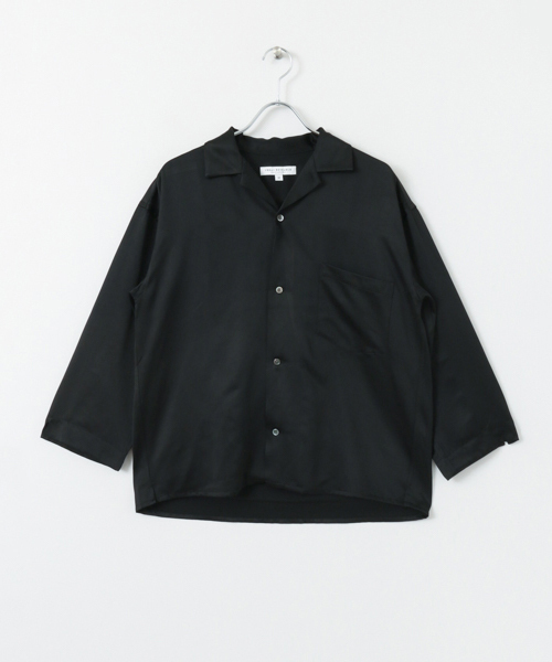 URBAN RESEARCH(アーバンリサーチ)の「ワイドボックスオープンカラーシャツ(シャツ/ブラウス・メンズ・グレー系その他/ピンク系その他/ブラック・MEDIUM/LARGE)」の19枚目の写真