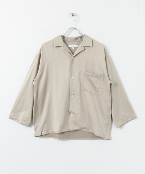 URBAN RESEARCH(アーバンリサーチ)の「ワイドボックスオープンカラーシャツ(シャツ/ブラウス・メンズ・グレー系その他/ピンク系その他/ブラック・MEDIUM/LARGE)」の20枚目の写真