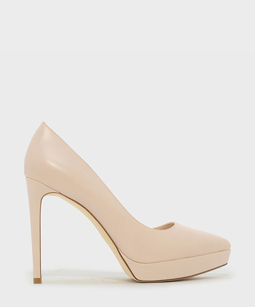 pointed platform heels