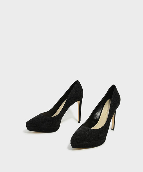 CHARLES & KEITH(チャールズ & キース)の「ポインテッドプラットフォームパンプス / POINTED PLATFORM PUMPS(パンプス・レディース・ブラック/アイボリー・23.5cm/23cm/25.5cm/25cm/24.5cm/22.5cm)」の13枚目の写真