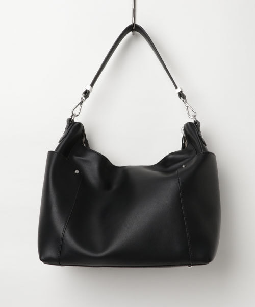 NATURAL BEAUTY（ナチュラルビューティー）の「ドリップ　ショルダーバッグ（ショルダーバッグ・レディース・ブラック/ピンク/シルバー・FREE）」の4枚目の写真