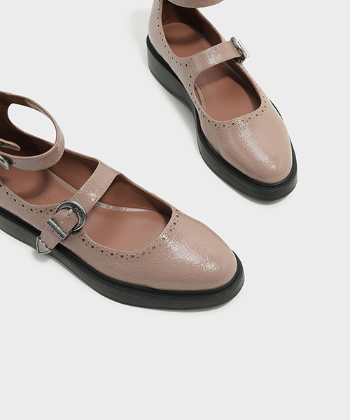 セール】ダブルバックルメリージェーン / DOUBLE BUCKLE MARY JANES