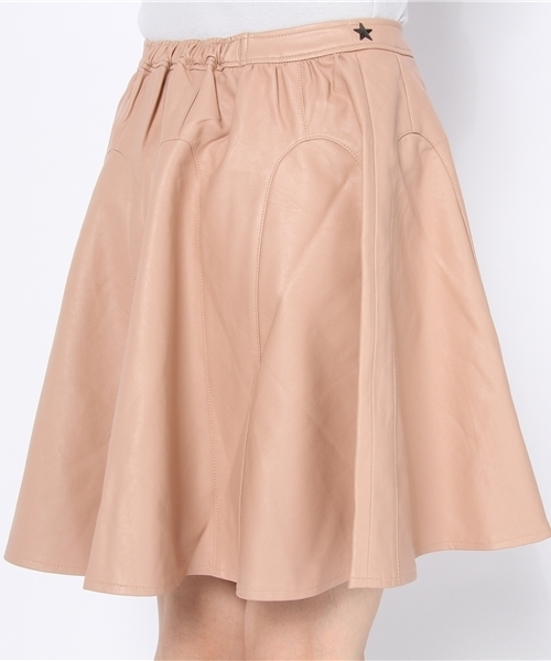 Chico（チコ）の「ラウンド切替レザーSK（スカート・レディース・ピンクベージュ/ワイン/ブラック・FREE）」の11枚目の写真