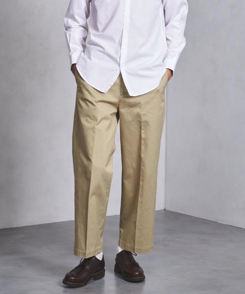 UNITED ARROWS(ユナイテッドアローズ)の「UAST ワイド チノパンツ ◆(チノパンツ・メンズ・ベージュ/ブラウン/オリーブ・SMALL/X-LARGE/MEDIUM/LARGE)」の16枚目の写真