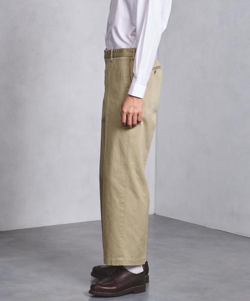 UNITED ARROWS(ユナイテッドアローズ)の「UAST ワイド チノパンツ ◆(チノパンツ・メンズ・ベージュ/ブラウン/オリーブ・SMALL/X-LARGE/MEDIUM/LARGE)」の17枚目の写真