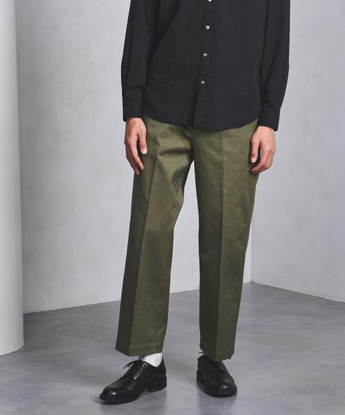 UNITED ARROWS(ユナイテッドアローズ)の「UAST ワイド チノパンツ ◆(チノパンツ・メンズ・ベージュ/ブラウン/オリーブ・SMALL/X-LARGE/MEDIUM/LARGE)」の11枚目の写真