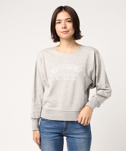 Cheek(チーク)の「ウラ毛プリントプルオーバー(スウェット・レディース・オフホワイト/グレー/カーキ/ネイビー・MEDIUM)」の7枚目の写真