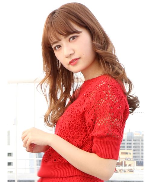 dazzlin（ダズリン）の「クロシェレース編みニットトップス（ニット/セーター・レディース・ブラック/レッド/オフホワイト・FREE）」の3枚目の写真
