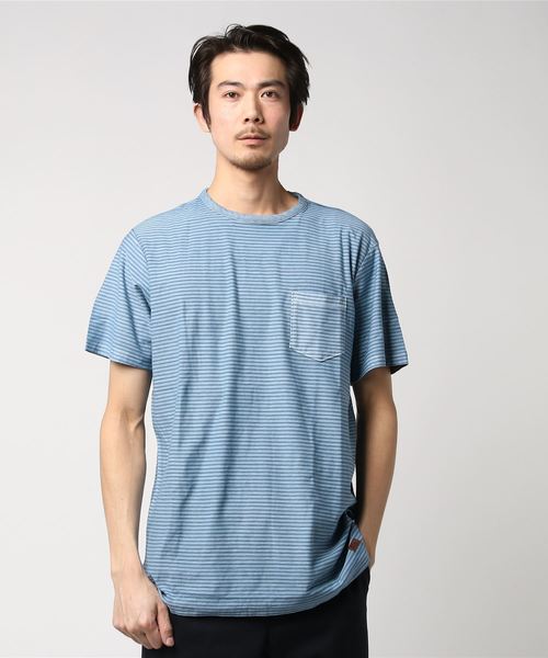 BILLABONG(ビラボン)の「BILLABONG メンズ 【SURFPLUS】 STRINGER SS CREW Tシャツ(Tシャツ/カットソー・メンズ・ブルー/マスタード・SMALL/LARGE/MEDIUM)」の5枚目の写真