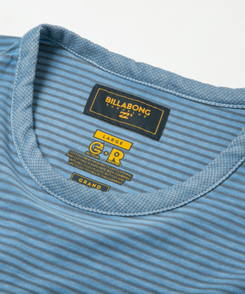 BILLABONG(ビラボン)の「BILLABONG メンズ 【SURFPLUS】 STRINGER SS CREW Tシャツ(Tシャツ/カットソー・メンズ・ブルー/マスタード・SMALL/LARGE/MEDIUM)」の8枚目の写真